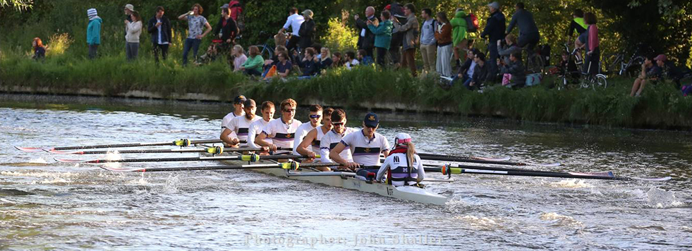 MBC M1 competing in the most recent May Bumps, 2019.