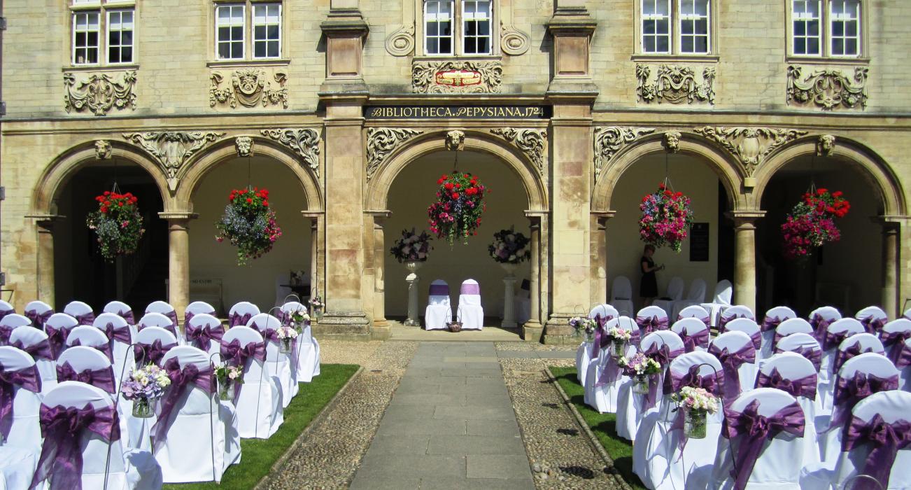 Civil Ceremonies at Magdalene College Cambridge
