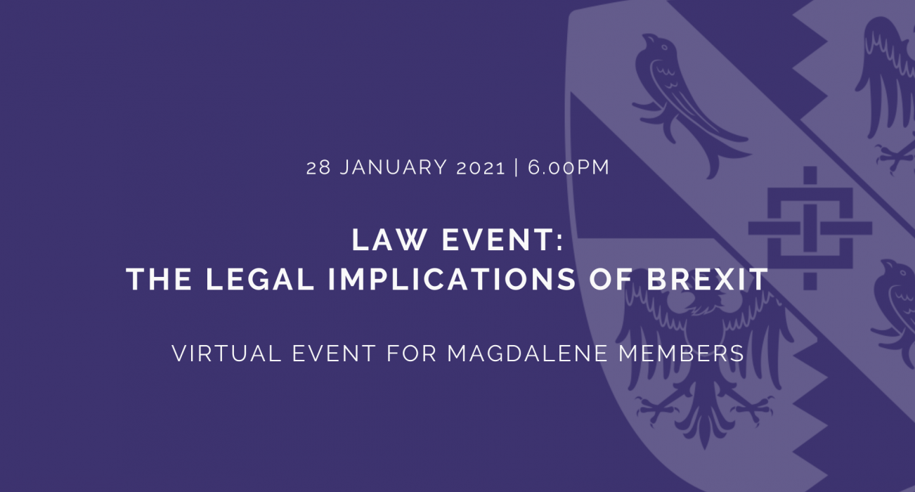 Law Event: The Legal Implications of Brexit